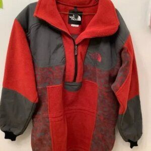 VTG USA North Face TNF Rage Men's Medium Fleece Pullover High Cowl Neck Jacket​